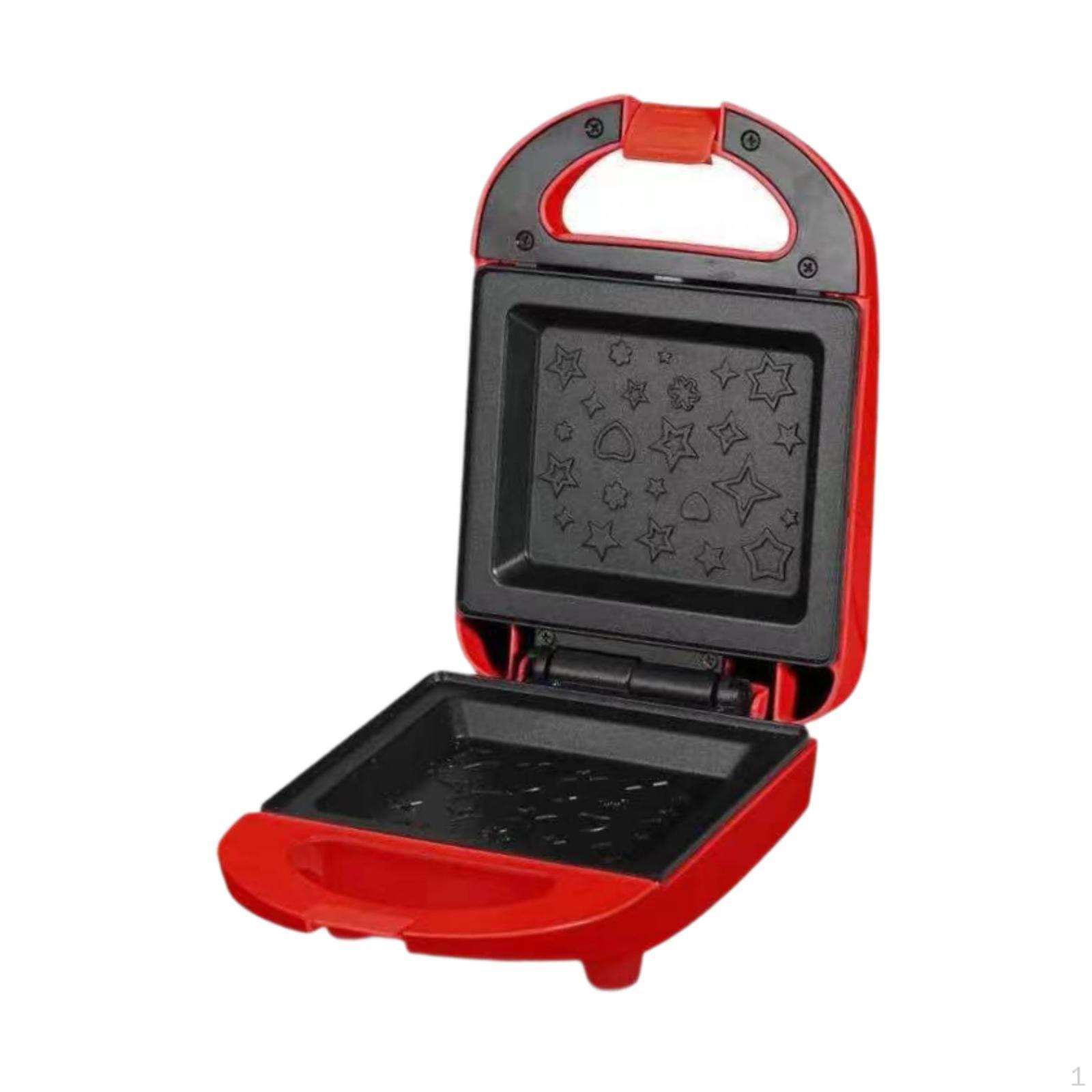 

Сэндвичница EU Plug Удобная компактная машина для приготовления панини для яиц Office Home Red красный