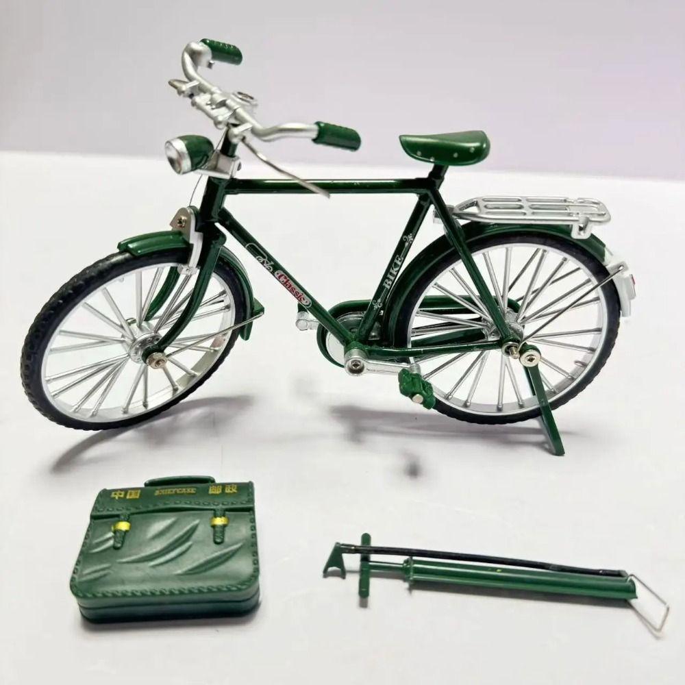 1:10 Scale Simulation Bike Model Kit Retro Mini 28 Big Bar Bicycle  For Exhibits