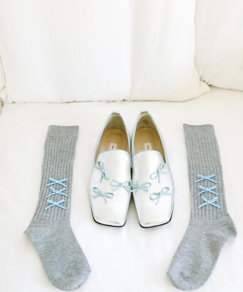 Marie Mon Dieu Chic Ribbon Loafers _ 3 Colors
