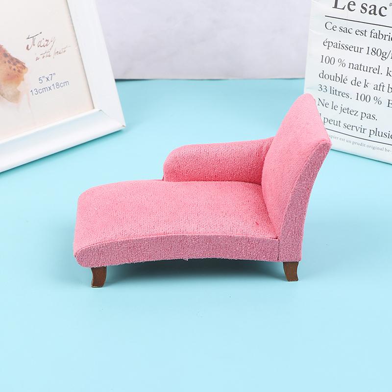 Mini Cute Sofa Pillows For Dolls Children Simulation Dollhouse Furniture Toys 1:12 Miniature Doll House