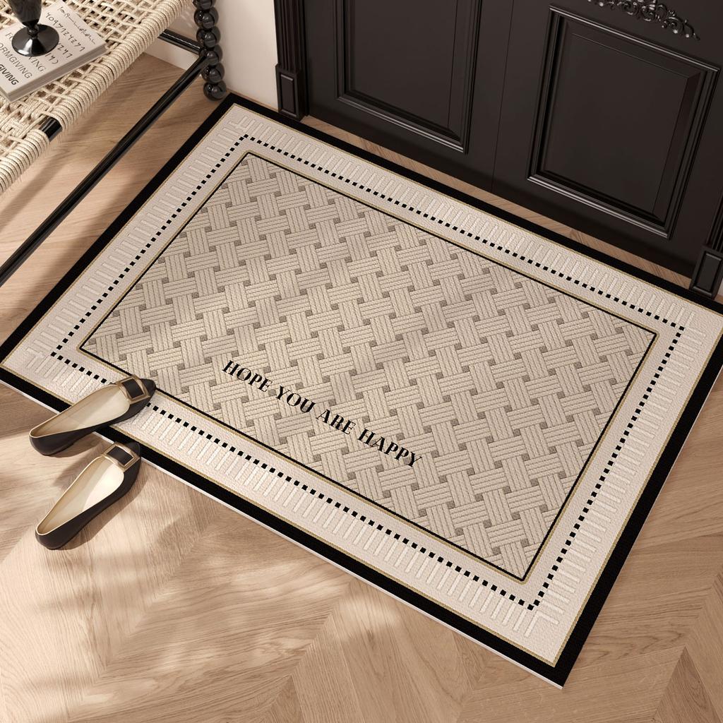 Modern Minimalist Rug: Waterproof, Slip-Resistant, Stain-Resistant Bedroom, Bathroom, Kitchen, Balcony Rug Home Decor