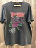 Thin Lizzy Black Rose Shirt Chacoal Color Reprint Shirt AN49657
