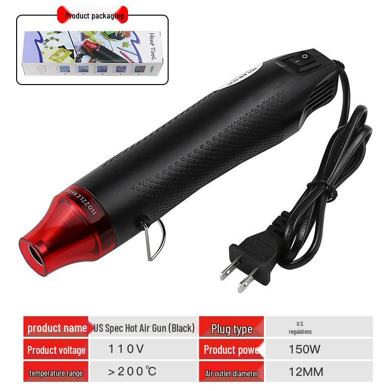 DIY Heat Gun for Crafts: Ideal for Shrink Wrap, Polymer Clay, Stamps & Embossing