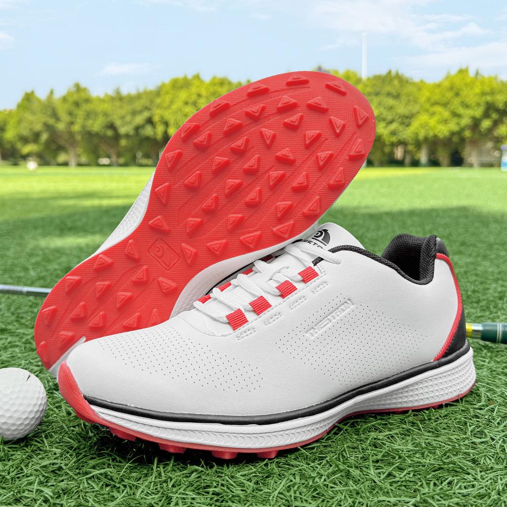 New Waterproof Spiked Golf Shoes - Comfortable  Breathable for Men  Women 39