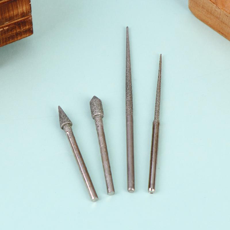 1 Set Reaming Drill Bit Shank Carving Needle Grinding Rods Mini Drill Engraving Drilling Tools Power Tools