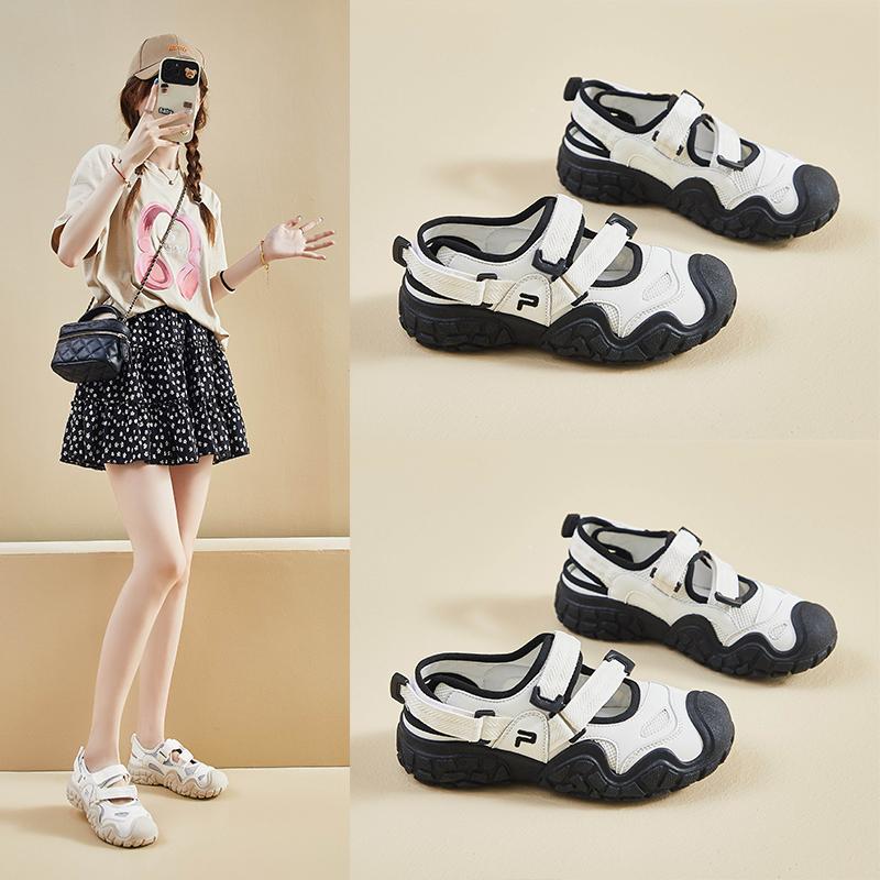 2024 New Footwear Women Sport Sandals Wedge Hollow Out Women Sandals Outdoor Cool Platform Shoes Women Beach Summer Shoes