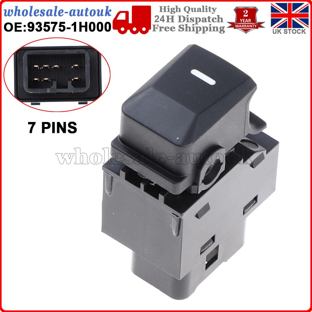 CAR DOOR WINDOW SWITCH Lifter Switch FOR KIA SPORTAGE SUV 2011-2015 93575-1H000