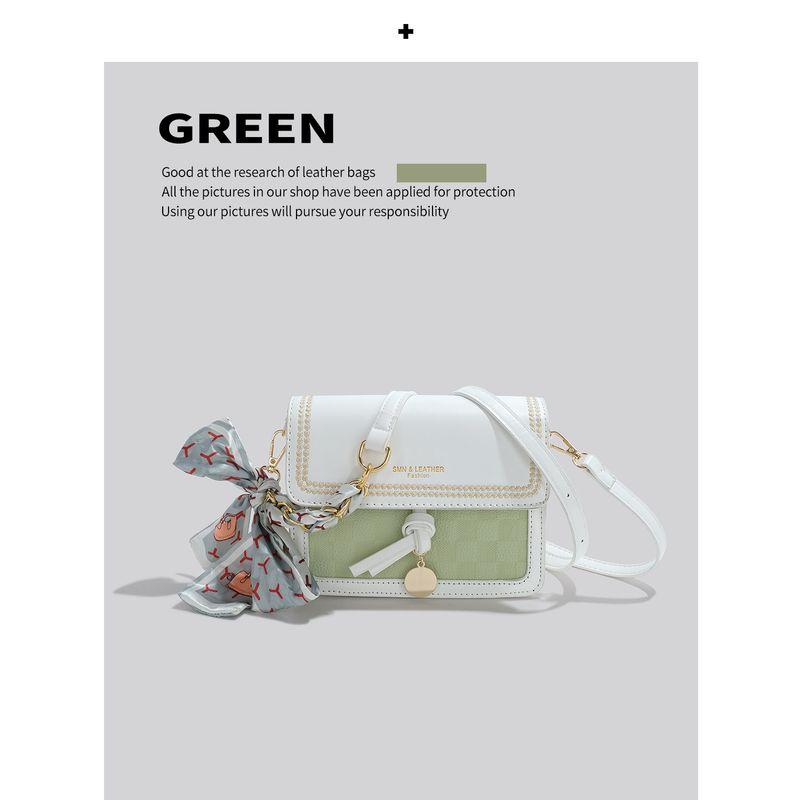 

Ceekay Special-Interest Design Cream Small Square Bag This Year Popular Small Bag Women s Bag 2024 New Arrival Mini Messenger Bag Green