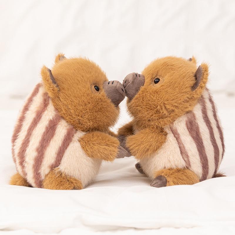 Cute Healing Wild Boar Plush Toy - Children's Soothing Doll