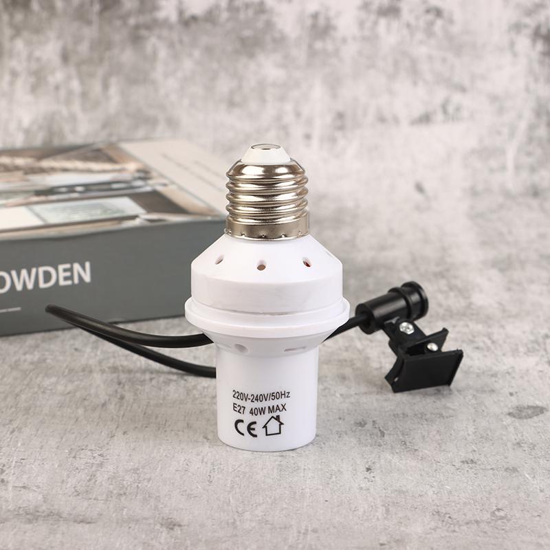 E27 LED-Lichthalter Konverter Einstellbarer Winkel 220V-240V Fassungsadapter Lampenfassungen Für Haushaltsglühbirne LED Maislampe Spotlampe