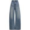 ONLY Women's Washed Banana Fit Denim Jeans