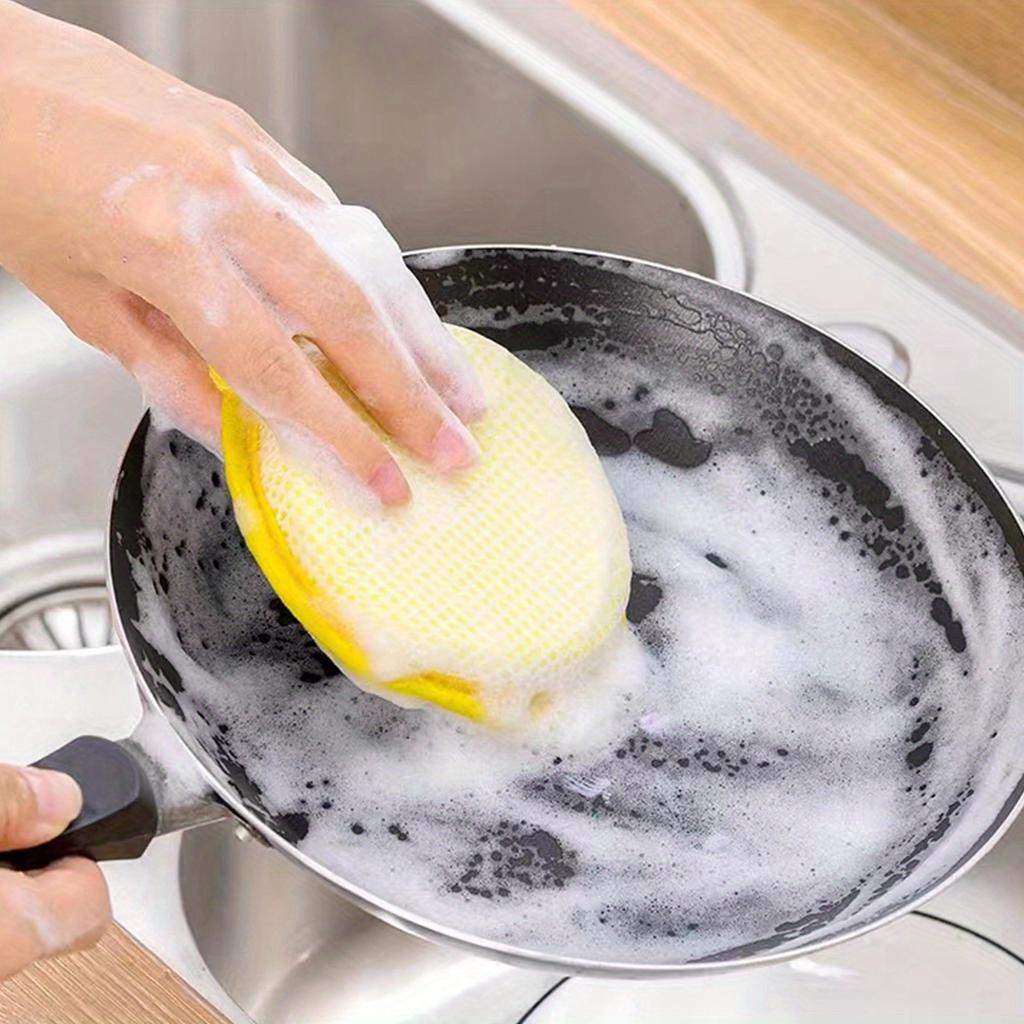 6pcs Multi-Purpose Kitchen Cleaning Sponges & Scrubbers  - Versatile Cleaning Tools for Bedroom/Kitchen/Living Room