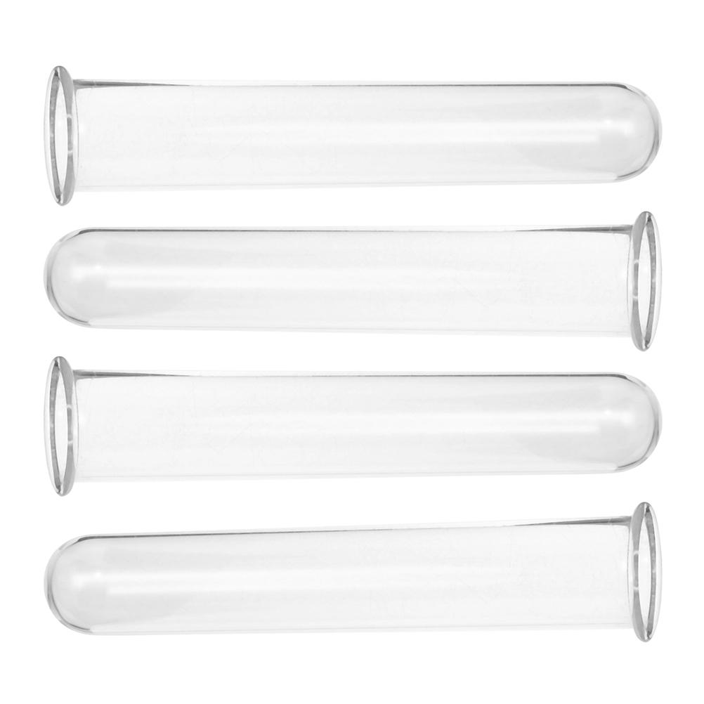 4 Stück Hydroponische Vase Blumenarrangement Pflanzenvermehrungsröhrchen Kleine Vasen Starter Glas Test