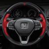 ABJ1 Custom DIY Car Steering Wheel Cover 100% Fit For Accord 10 2018 2019 Insight 2019 Auto Interior Accessories Steering Wrap