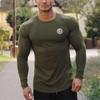 Muscleguys Spring and Autumn Men's Bottoming Shirt Cotton Fitness Comfortable Long Sleeve T-Shirt