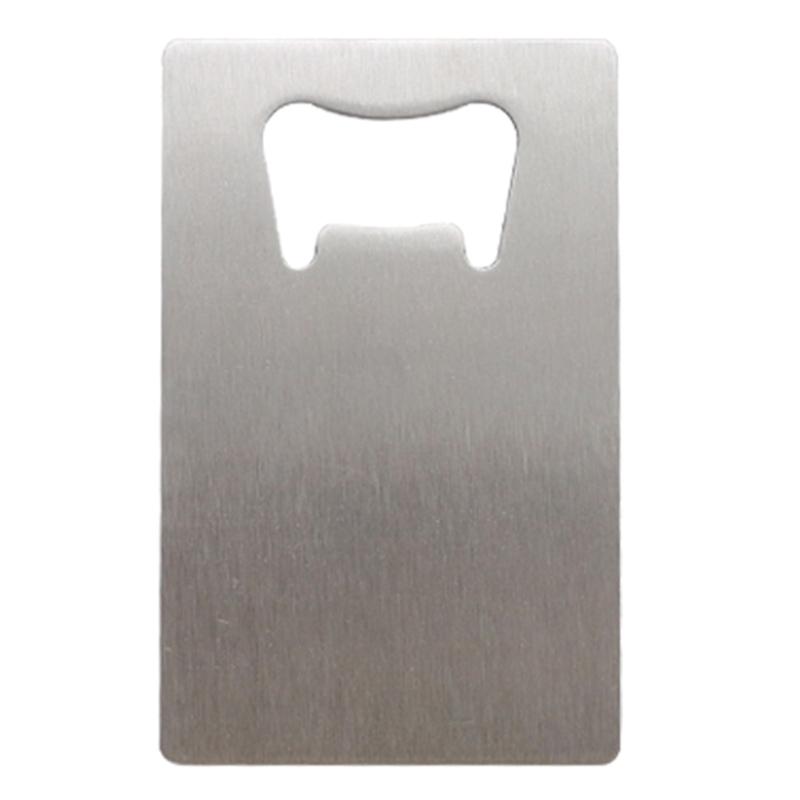 

Credit Card Bottle Opener Stainless Steel Beer Bottle Opener for Your Wallets and Shirt Pocket Wedding Bridesmaids Favor 1 срібний