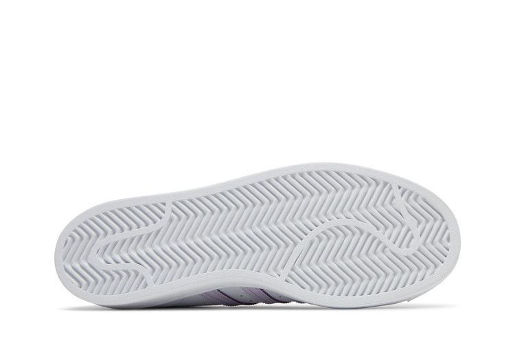 adidas Superstar Trefoil White Purple Tint (Women's)