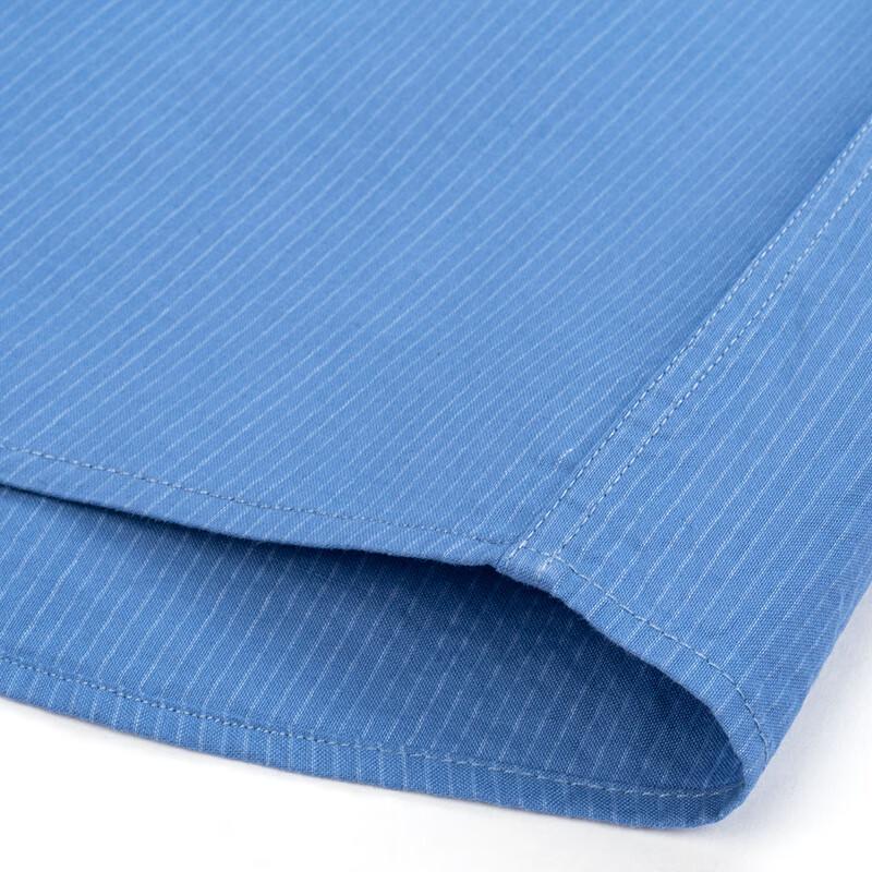 FIRS Men's Long-Sleeve Striped Business Casual Shirt