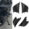 Universal Motorcycle Aerodynamic Winglet Carbon Fiber Style Side Wing Spoiler for Yamaha R15 R3 R6 BMW S1000RR Honda CBR,Easy Adhesive Install