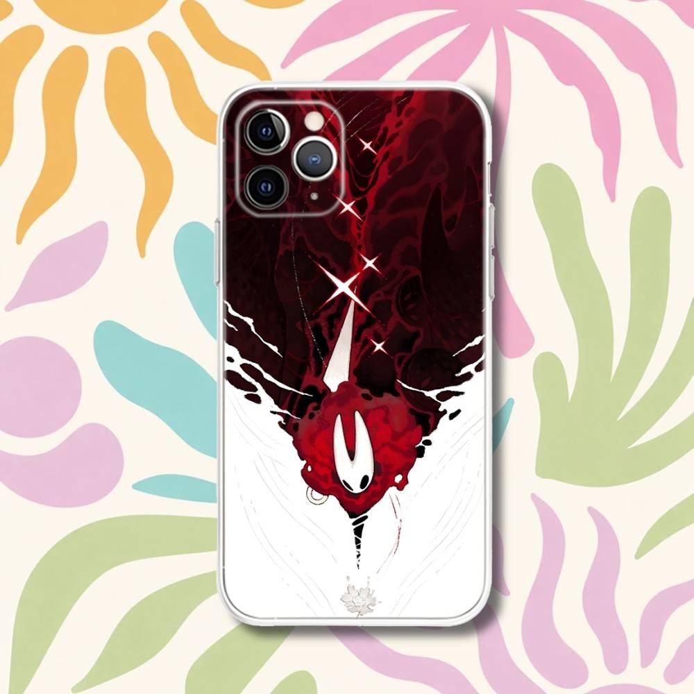 

S-Silksong H-Hollow Knight Phone Case For iPhone 17,16,15,11,12,14,13 Pro Max Plus Mini X,XS,XR,7,16E Air Transparent Cover iPhone16