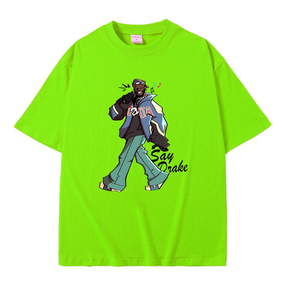 

Rapper Kendrick Lamar They Not Like Us Mustard Say Drake Cartoon Style Graphic T-shirt Men Hip Hop Oversized Fashion T Shirts 3XL