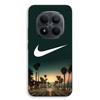 Phone Case - MANIACASE - Xiaomi Redmi Note 15 Pro 5G - Silicone TPU - Black - Nike Palm Trees Night Pattern