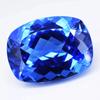Stunning Natural Blue Sapphire Cambodian 100+ Ct Cushion Cut Certified Gemstone
