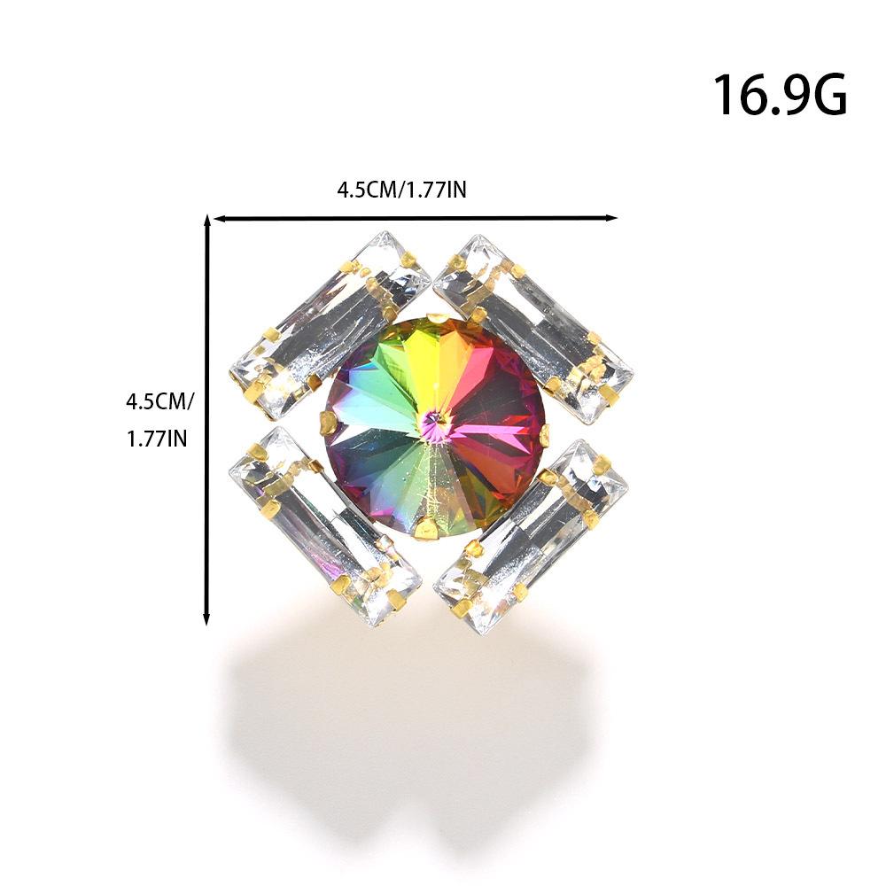 Minimalist Geometric Ring for Women - Hand Jewelry High-end Ring Evening Party Accessory