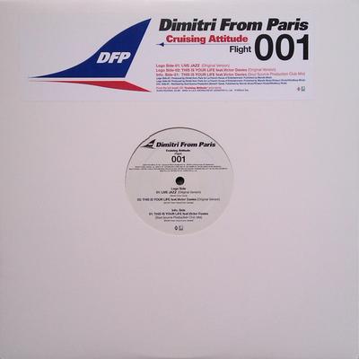 12inch Record DIMITRI FROM PARIS  Cruising Attitude Flight 001 SU001 Suave Records 2003 Japan Dance  Electronica Used
