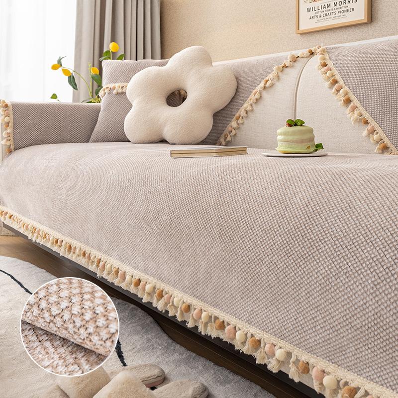 Sofa Cushion All-Season Universal Seat Cushion Sofa Cover 2024 New Simple Modern Cover Towel Cushion