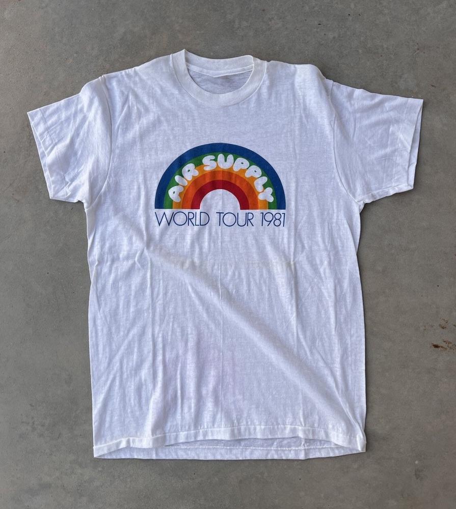 Vintage Air Supply Band 1981 Shirt Unisex Concert S-4XL M