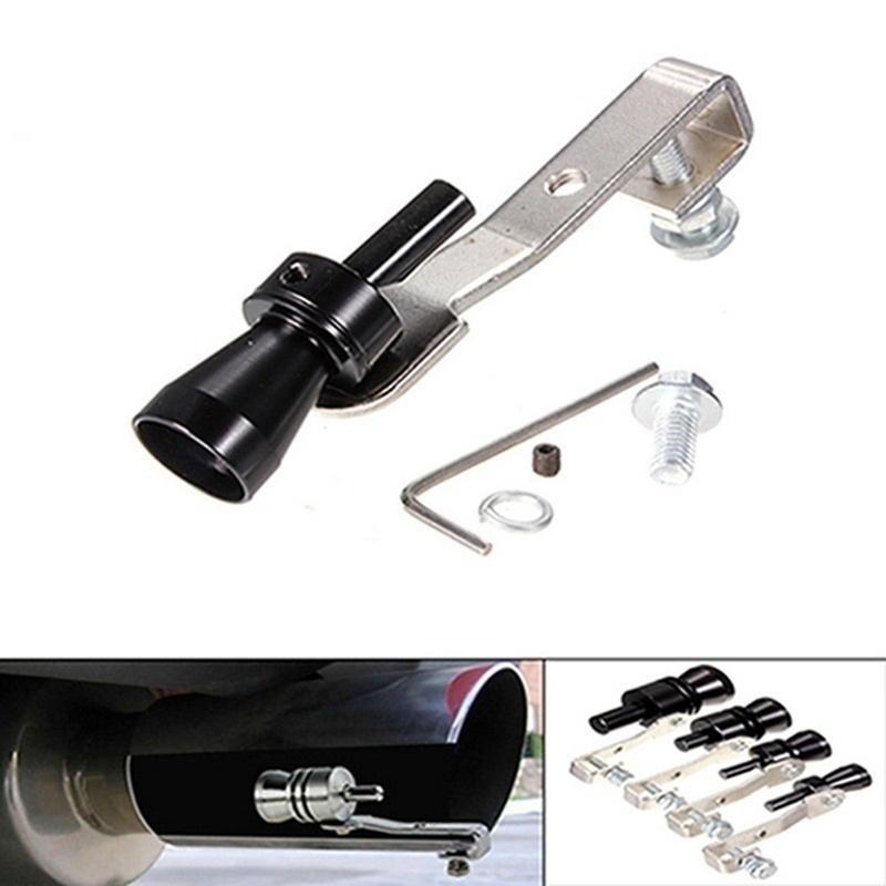 Universal Turbo Sound Simulator Whistle Car Exhaust Pipe  Sound Muffler Car Accessories