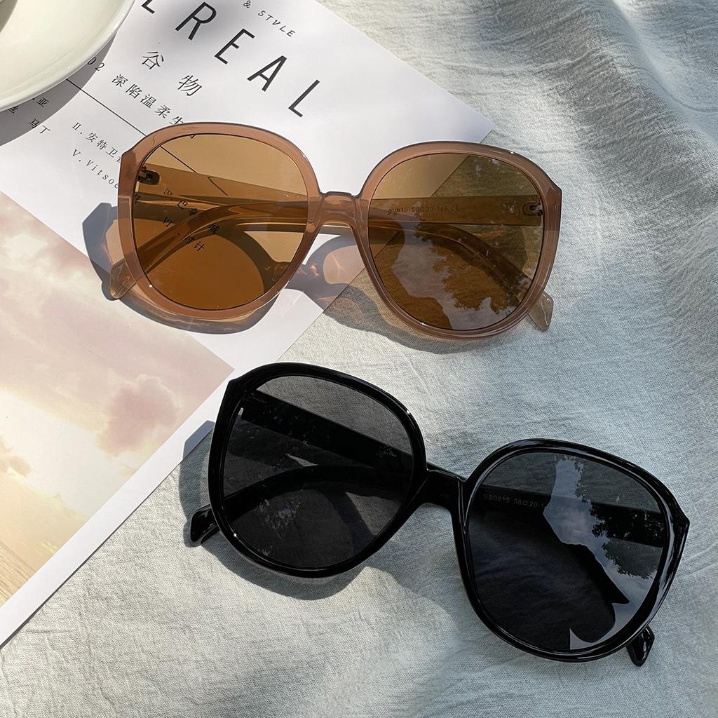 Glasses Ss0815 Xiaoxiangfeng Personalized Large Frame Retro Sunglasses, Sunscreen Sunglasses