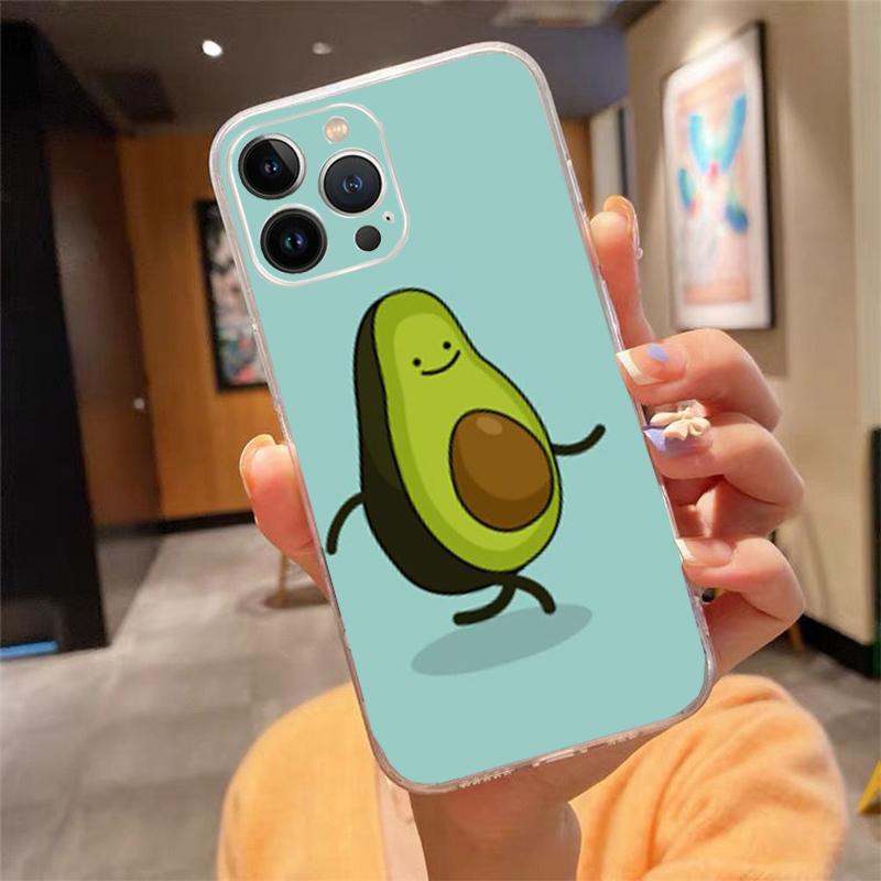 Phone Case For iphone 17ProMax Air 16 15 14 13 Pro Max 15 16 Pro 15Plus Art Funny avocado Fruit