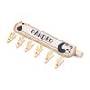Panda And Dog Print Travel Clothes Hanger With Foldable Clothespins For Underwear And Socks Storage