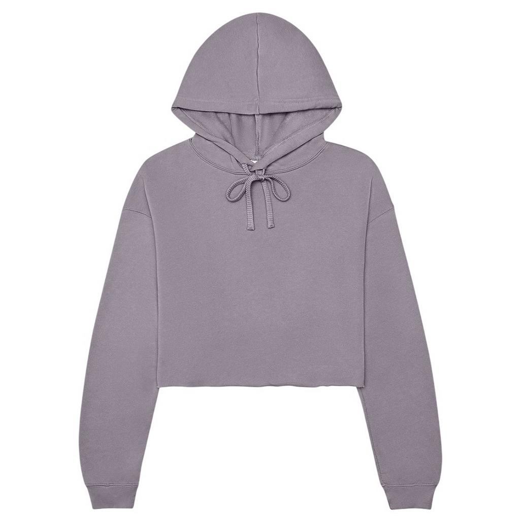 Bella + Canvas Womens/Ladies Fleece Crop Hoodie