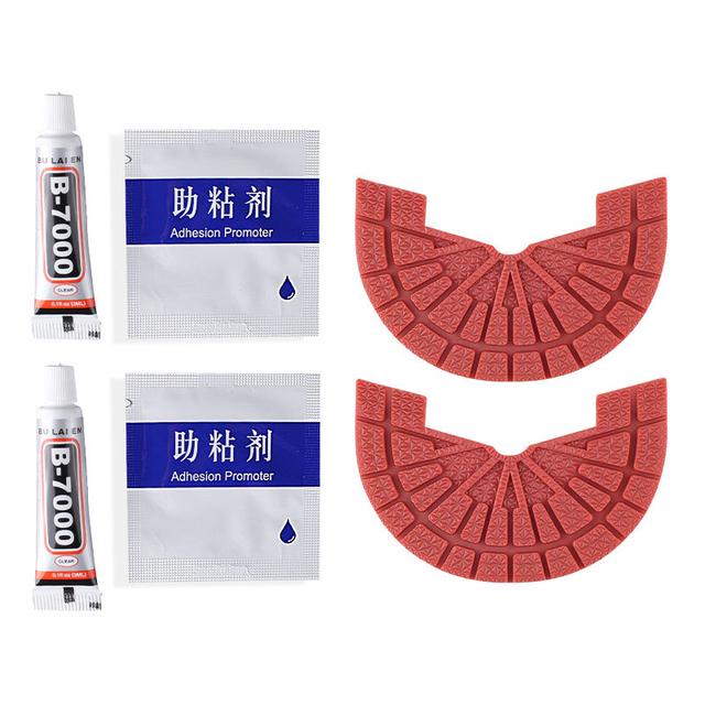 Rubber Shoe Sole Protector for Sneakers Heel Anti-Slip Sole Protection for Sports Shoes Repair Soles Stickers Witth Strong Glue