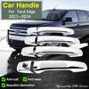 Adequado para Ford Edge 2011 2012 2013 2014 Chrome Smart Door Handle Cover Acessórios de estilo externo do carro Película protetora Adesivos