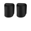 Catland Car Drink Cup Holder for Rear Compatible with Seat Pockets and Door Car Drink Storage Trash Car Interior PU Set of 2 Holder, Clip-on Seats,