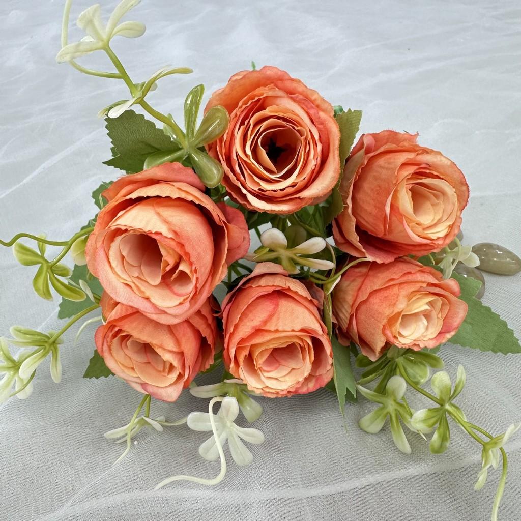 Flower Rose Simulation Bouquet For Event Decoration And Prop Photography