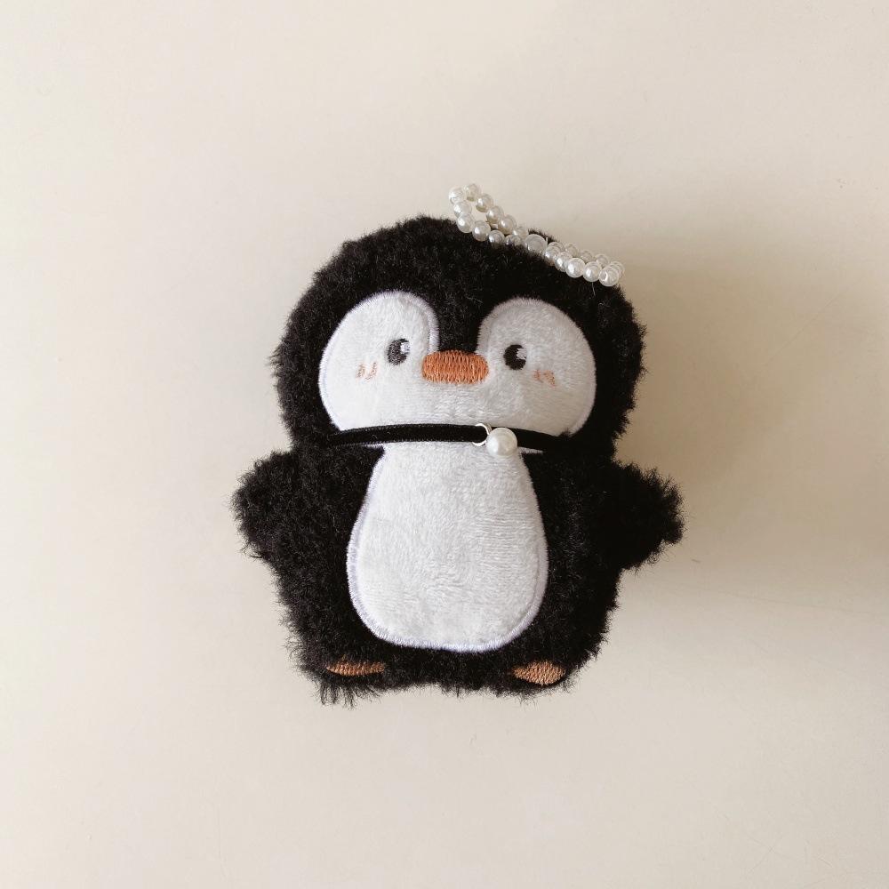 Plüsch-Pinguin-Kopfhörertasche für Apple AirPods 1 / 1. Generation Cartoon-Schutzhülle PRO1 kreative Anti-Drop PRO1
