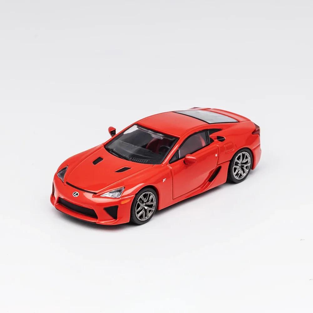 fxcr3 Original Die-cast 1:64 Scale 2010 Lexus Lfa Simulation Alloy Car Model Fan Collection Display Home Decoration Metal Ornaments