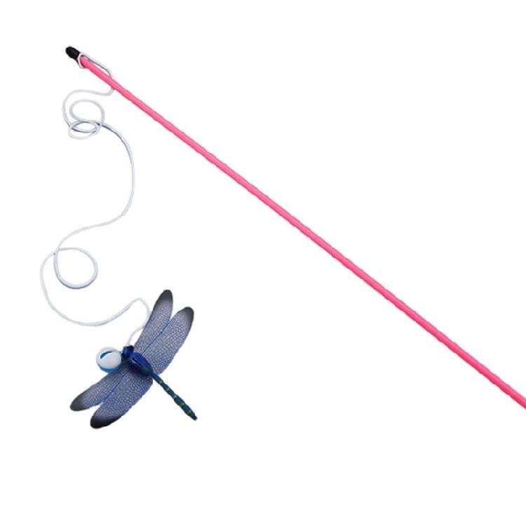 

Інтерактивна іграшка-дражнилка для кошенят, дизайн «Бабки», іграшка для котів з дзвіночками для веселої гри, для ігор у приміщенні та на вулиці