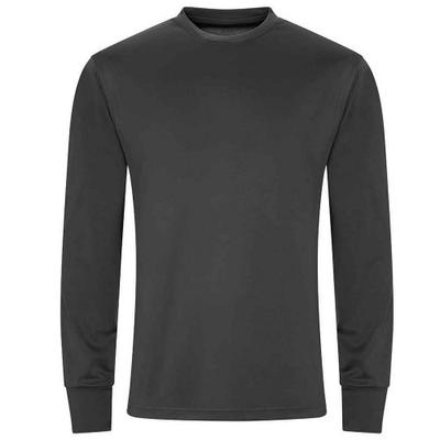 Camiseta ativa masculina de manga comprida