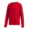 Adidas Neo M Ce 3S Swt Round Neck Pullover Striped Sweatshirt Men Sweatshirt Red DM4258
