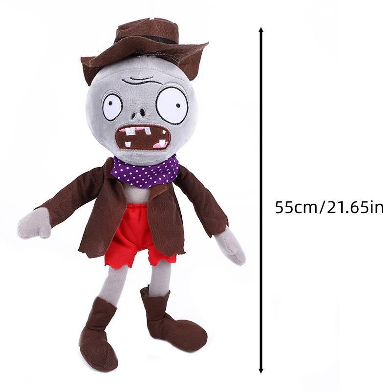 Plants Vs. Zombies New Plush Toy Cartoon Zombie And Plant Game Character Characters)