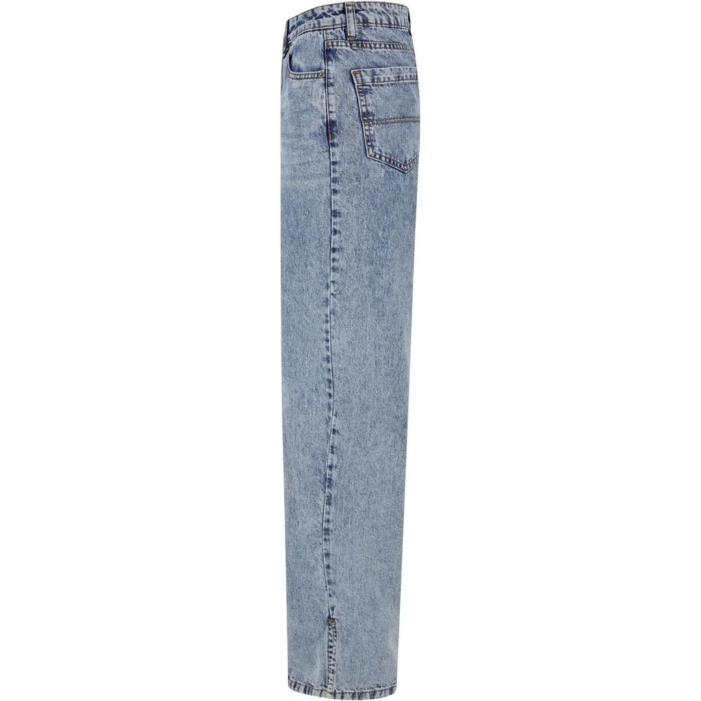 Urban Classics Womens/Ladies Side Slit Wide Leg Jeans