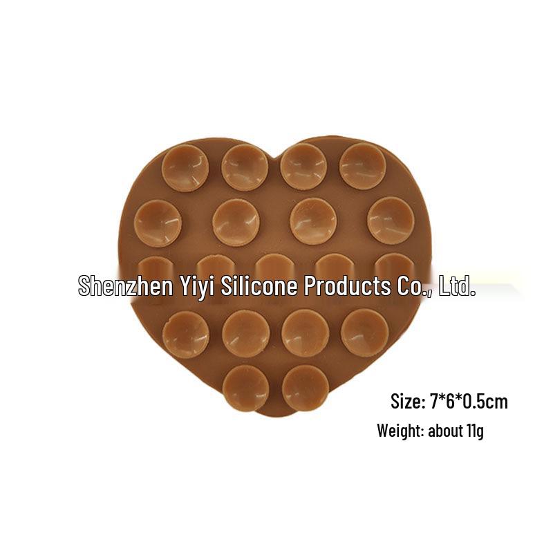 Silicone Phone Holder: Portable, Anti-slip, Stable Suction Cup Back Sticker