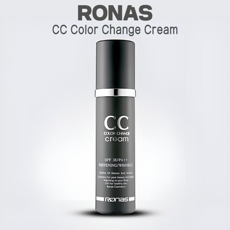 

[Ronas] CC Color Change Cream SPF38 PA+++ (50ml)