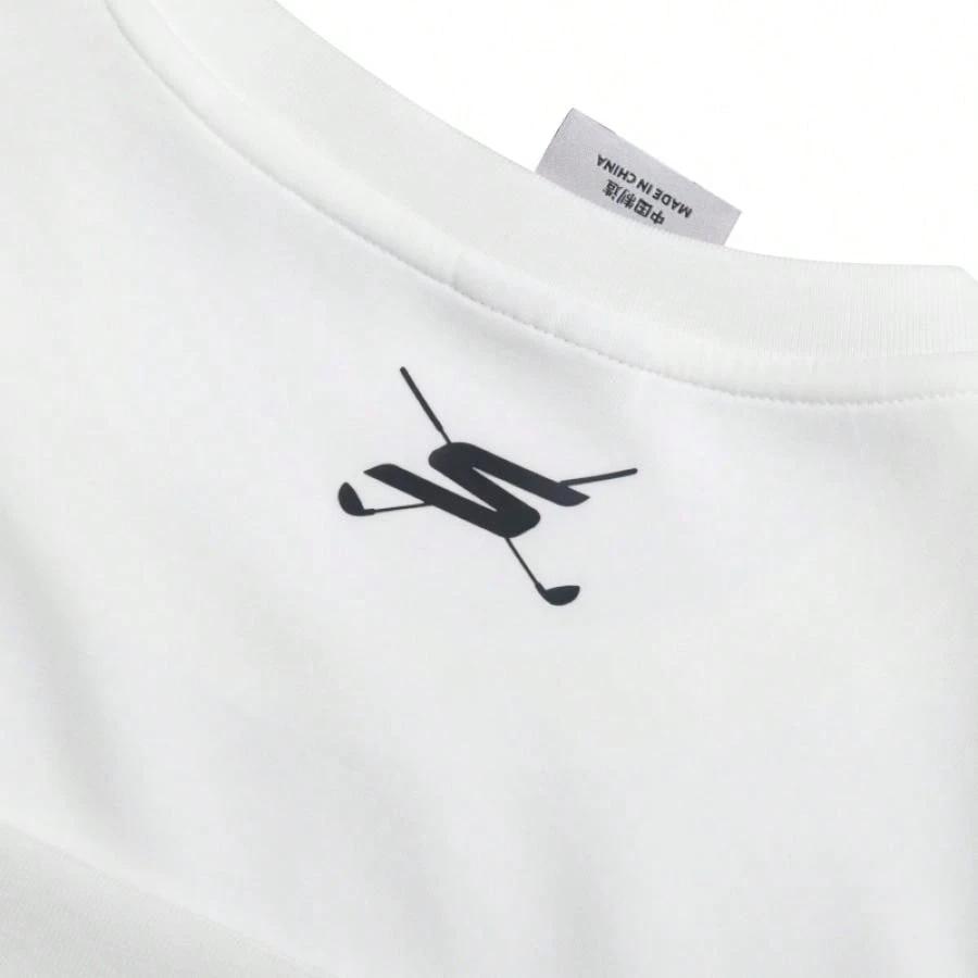 Skechers Fashion Sports Series Comfortable Loose Fit Pullover Long Sleeve Sweatshirt Unisex sweatshirt White P124U033-00QF
